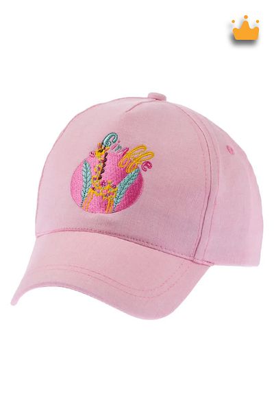Kitti 1-3 Years 48cm Girl Summer Patterned Adjustable Hat Cap Light Pink Y 2310004
