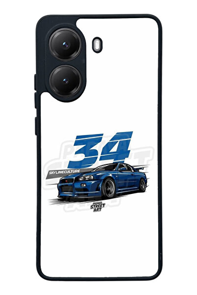 Spoyi Xiaomi Poco X7 Pro Skyline Tasarımlı Glossy Telefon Kılıfı