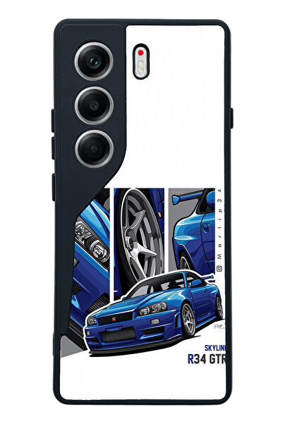 Spoyi Tecno Camon 40 GTR Tasarımlı Glossy Telefon Kılıfı