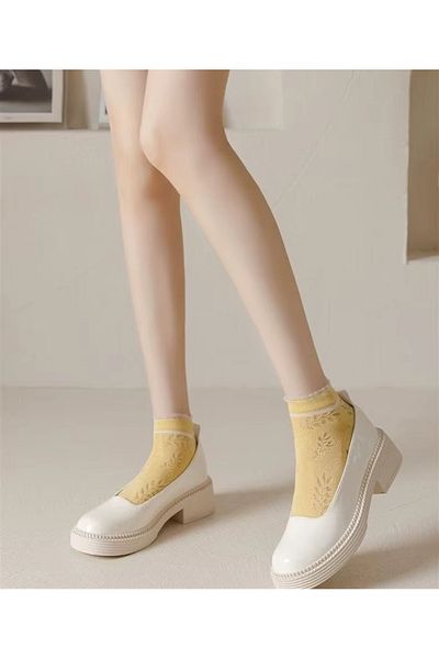 delis Set of 5 Pairs of Socks for Women, Ss078, Multicolor, Universal Size