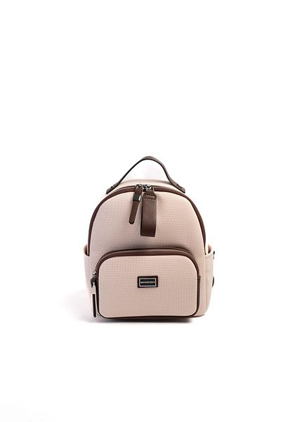 Silver Polo Beige - Brown Sp1130 Women's Backpack