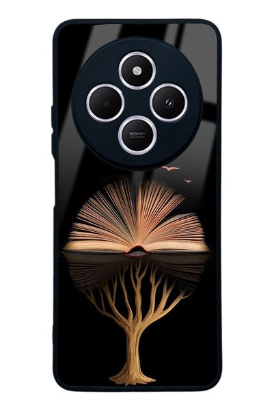 Spoyi حافظة هاتف لامعة بتصميم كتاب لهاتف Xiaomi Redmi A4