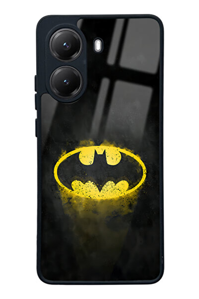 Spoyi Xiaomi Poco X7 Pro Yellow Batman Tasarımlı Glossy Telefon Kılıfı