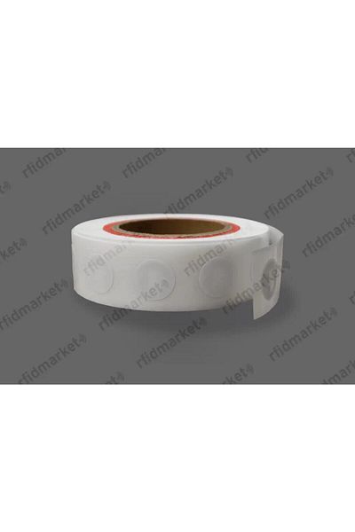 Epozzy Nfc Ntag213 Transparent 25mm Diameter Rfid Tag (5 Pack Transparent) Transparent