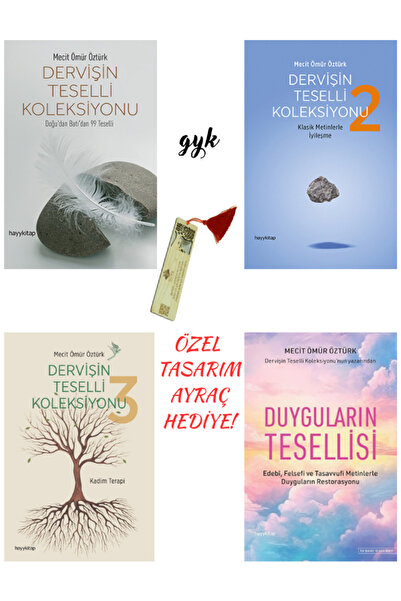 hayykitap Dervişin Teselli Koleksiyonu 1 - 2 - 3 ve Duyguların Tesellisi 4'lü...