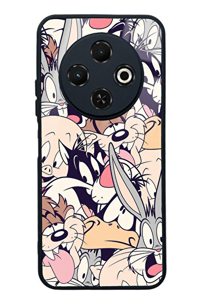 Spoyi Tecno Spark 30C Disney Character Tasarımlı Glossy Telefon Kılıfı