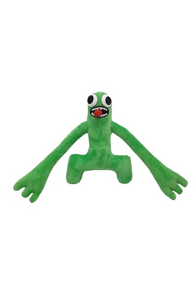 Depox Rainbow Friends Roblox plush toy, Green Monster, 24 cm, green