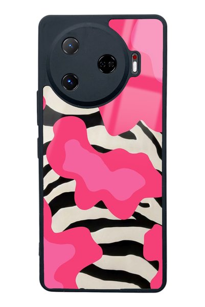Spoyi غلاف هاتف لامع بتصميم حليبي وردي لهاتف Tecno Camon 30 Pro