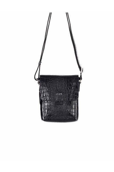 Aka Leather Black Shoulder Bag 321 12