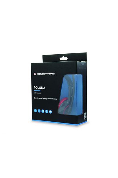 CONCEPTRONIC Casti CONCEPTRONIC USB HEADSET CCHATSTARU2R, USB, Microfon, Stereo