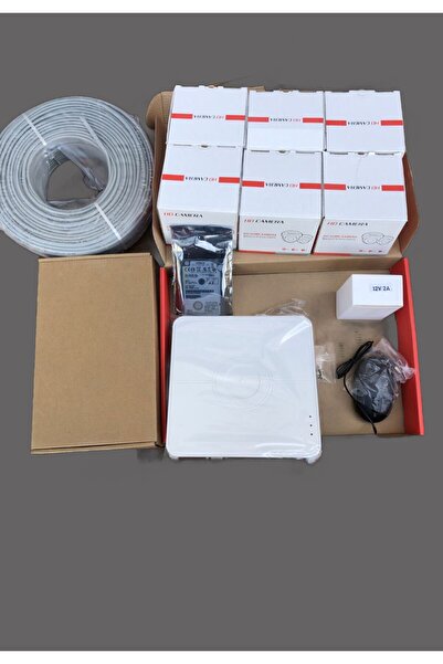 entech güvenlik sistemi ENTECH 6LI IP KAMERA SİSTEMİ PAKETİ