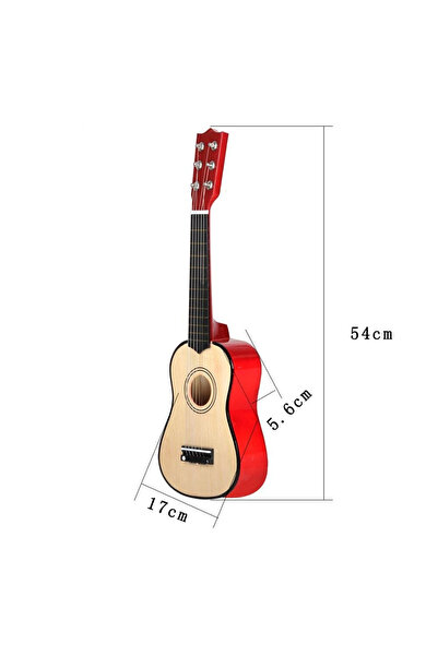 Depox Detská gitara, klasická, drevená, Junior Natur, 54 cm