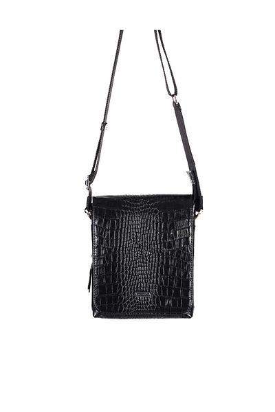 Aka Leather Black Shoulder Bag 355 12