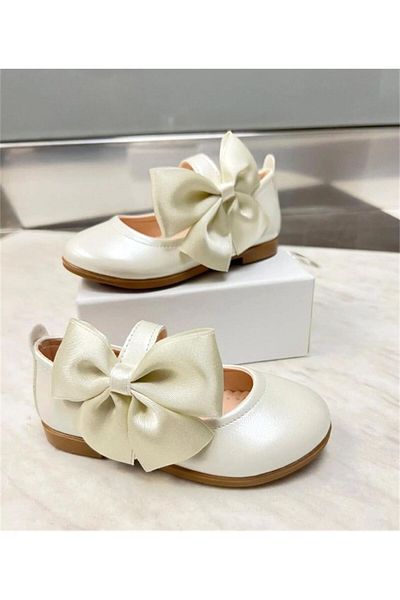 Mia Lui Pamela Baby Girl Side Bow Ballerina Ballet 21-25 P123B