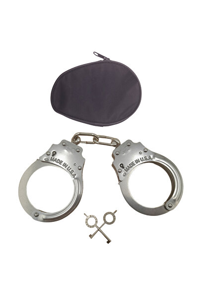 Depox Řetězové pouta, Tight Lock, nerezová ocel, 26,5 cm, včetně pouzdra