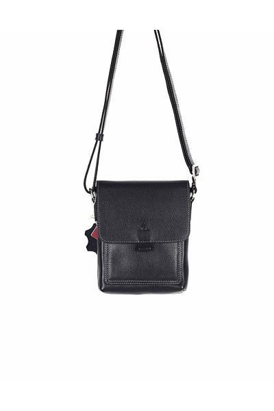 Aka Leather Black Shoulder Bag 321 2