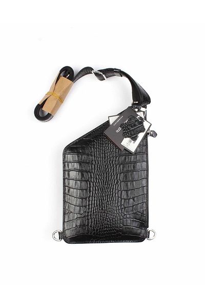 Aka Leather Black Shoulder Bag 118 12