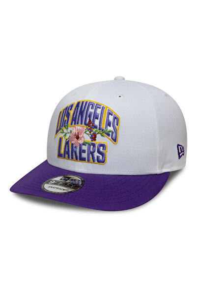 NEW ERA 9FIFTY Snapback LA Lakers NBA Wordmark Blanc