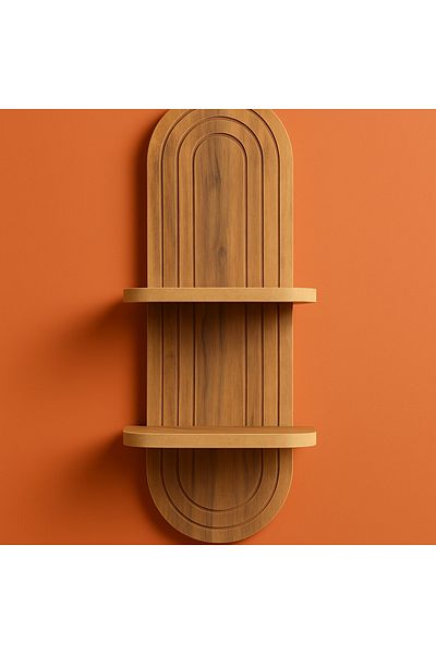 moka park avm Arya Decorative Wall Shelf Easy to Mount Stylish Bookshelf 70 *29 cm