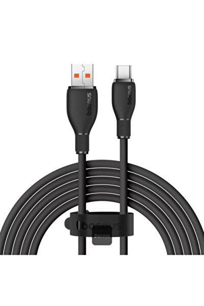 Baseus Cablu Baseus Pudding USB-USB-C, negru