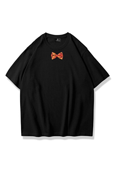 Trendiz Tricou Papion de damă negru