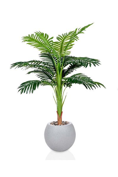 DRAMA HOME Artificial tree simulating a natural palm tree with a height of 120 cm