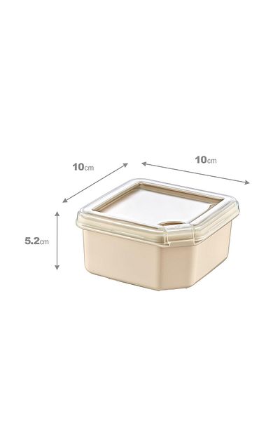 Smartware Q-Box Storage Container Set of 3 (3 X 350 ml)