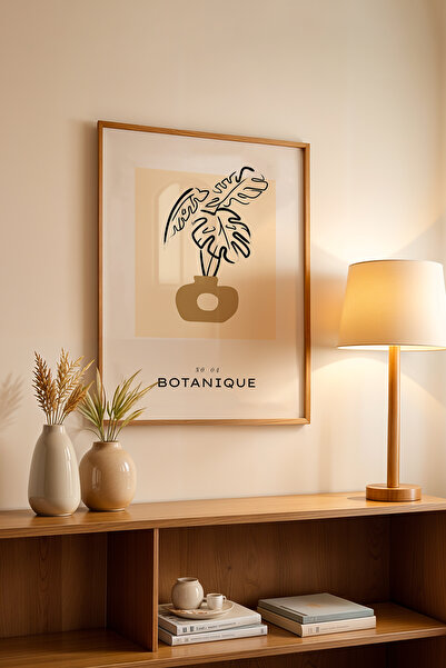 Basquiart Poster din seria Bohemian cu ramă din lemn, Nr. tablou: 122