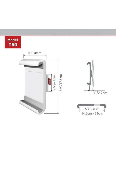 Barkan Suport tableta perete Barkan 7-12" 360°