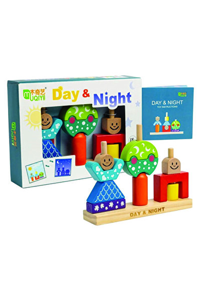 TİME لعبة الليل والنهار الخشبية: رحلة ممتعة عبر الزمن