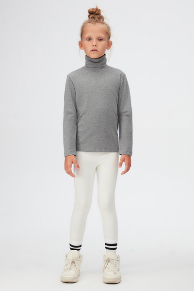 LOVETTI Ice Grey Ολόσωμο μακρυμάνικο μπλουζάκι για κορίτσια