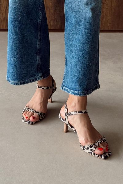 nope21shoess Pantofi cu toc din piele naturală Blush Leopard