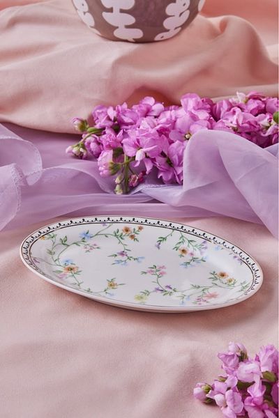 Karaca Minton Boat Plate 20 cm