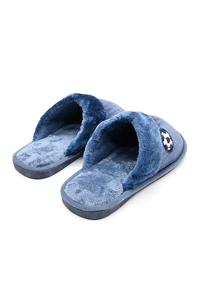 Tmall Men's Slippers, with Fur, pb2004, Light Blue