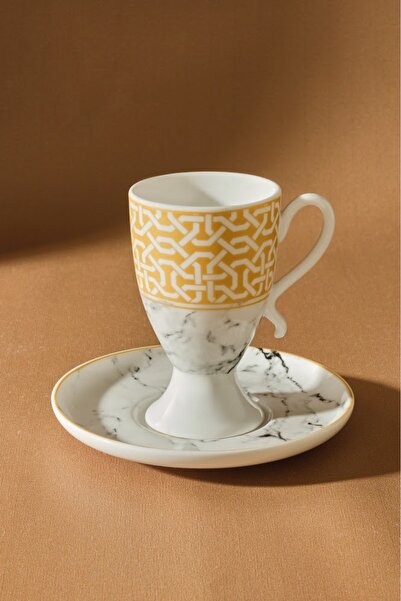 Karaca Goblet 6 Personality Coffee Cup 80 ml