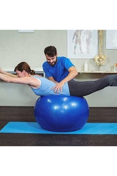 THERABAND Μπάλα Pilates Pro Series 75cm ΜΠΛΕ
