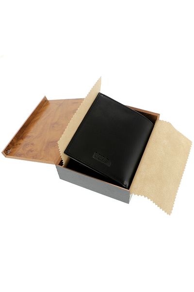 GiftExpress Men's Leather Wallet with RFID Protection Dominik