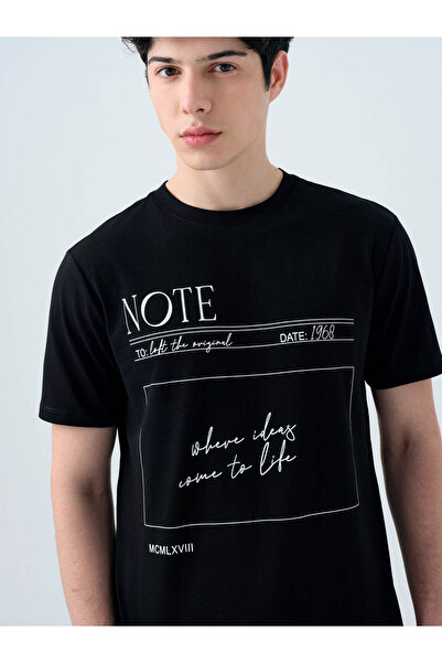 Loft Black Men's T-Shirt Lf2038857