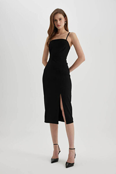 DeFacto Черна дамска рокля A4878AX/BK81