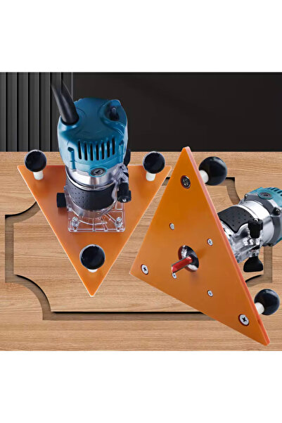 BGA Freze Üçgen Plaka Kanal Açma, Kapı Paneli Üzerinde Kanal Açma Alçıpan Ağa...