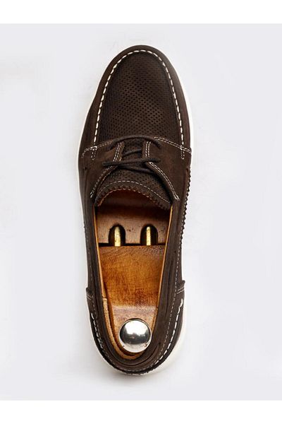İBAY Ibay Captan Nubuck Leather Very Quality Men's Daily Shoes