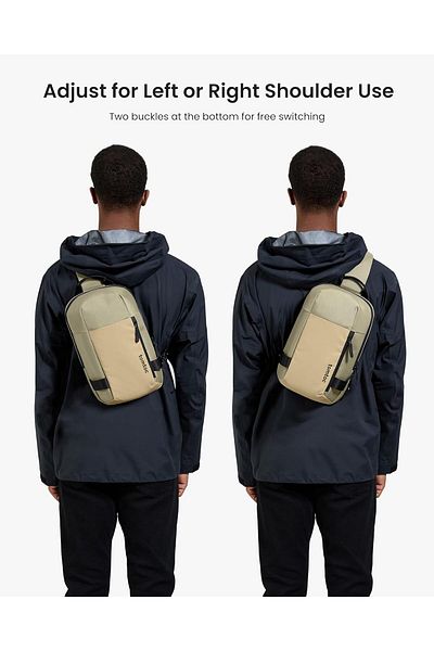 Tomtoc Navigator-T24 11 inch Sling 5L Crossbody Chest Shoulder Bag Slim Lightweight Daypack for Daily Use