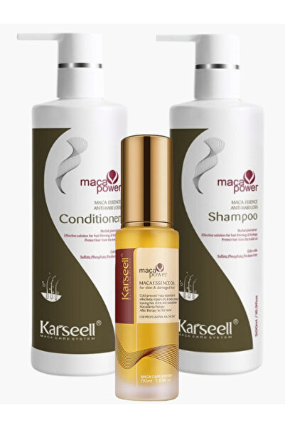 Karseell مجموعة الشامبو والبلسم والسيروم من كارسيل - للعناية بالشعر الجاف وال...
