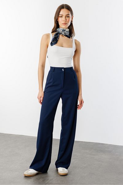 GENIUS STORE Γυναικείο Oversize Παντελόνι Palazzo PANTALON-001