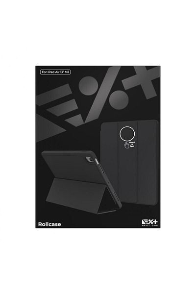 Other NEXT ONE ROLLCASE FOR IPAD AIR 13" M2 BK