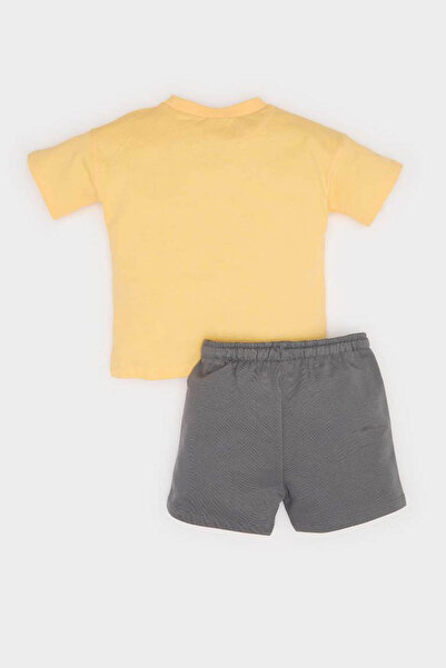 DeFacto Yellow Baby Boy Bottom-Top Set E6768A5/Yl170