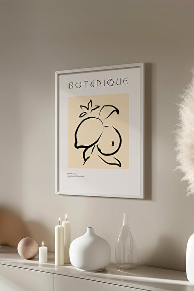 Basquiart Αφίσα της Σειράς Bohemian με λευκό πλαίσιο, Αριθμός Πίνακα: 128