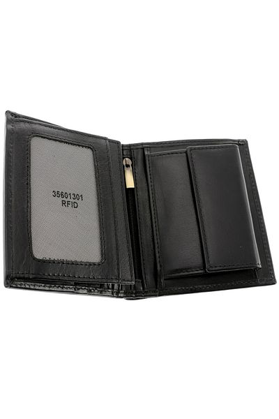 GiftExpress Men's Leather Wallet with RFID Protection Dominik