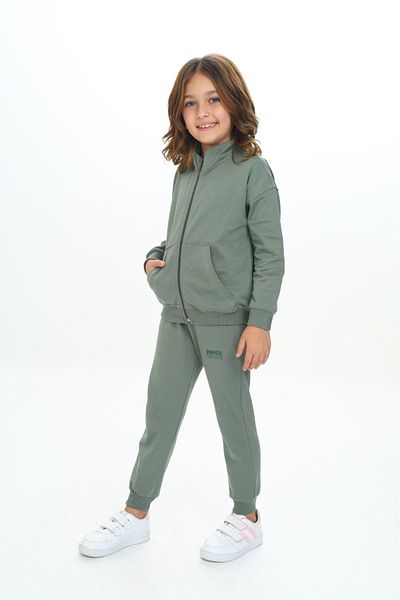 Toontoy Girl's Cool Style Printed Tracksuit Set
