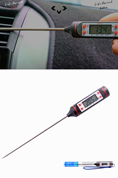 LİGROUND Motor Kontrol Ve Ölçüm Termometresi Hararet Ölçer Dijital Termometre Klima Motor Yağ Kontrol Bakım